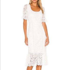 Revolve BB Dakota Just in Lace Midi Dress